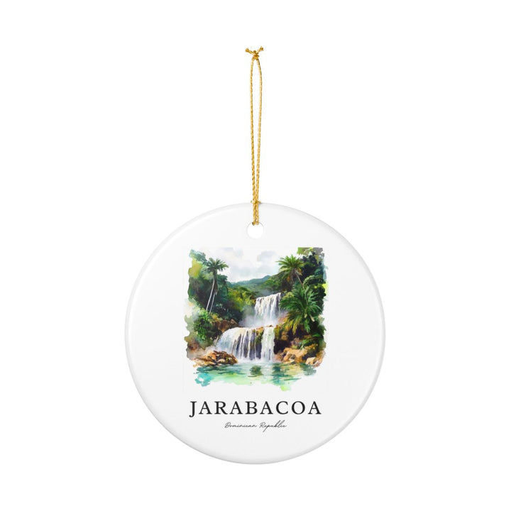 Jarabacoa Dominican Republic Ornament: Unique Jarabacoa Dominican Republic Souvenir, Jarabacoa Dominican Republic Xmas Decor, and Authentic Jarabacoa Dominican Republic Gift