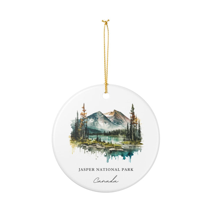 Jasper National Park Canada Ornament: Unique Jasper National Park Souvenir, Jasper National Park Canada Xmas Decor, and Authentic Jasper National Park Gift
