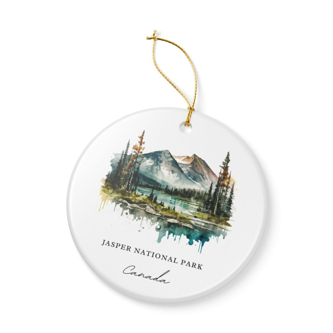 Jasper National Park Canada Ornament: Unique Jasper National Park Souvenir, Jasper National Park Canada Xmas Decor, and Authentic Jasper National Park Gift