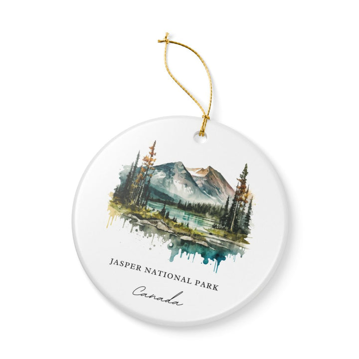 Jasper National Park Canada Ornament: Unique Jasper National Park Souvenir, Jasper National Park Canada Xmas Decor, and Authentic Jasper National Park Gift