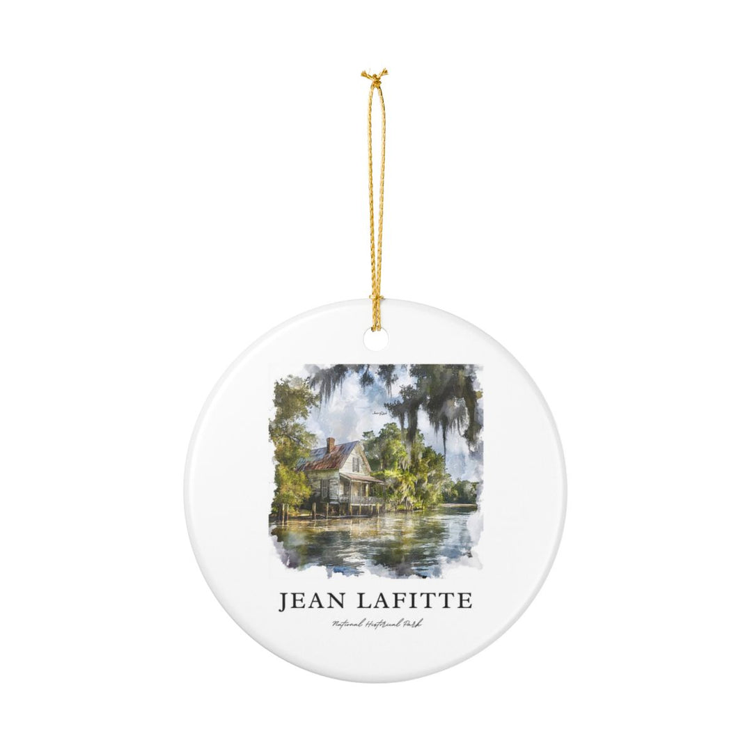 Jean Lafitte National Historical Park Louisiana Ornament: Unique Jean Lafitte National Historical Park Souvenir, Jean Lafitte National Historical Park Louisiana Xmas Decor, and Authentic Jean Lafitte National Historical Park Gift