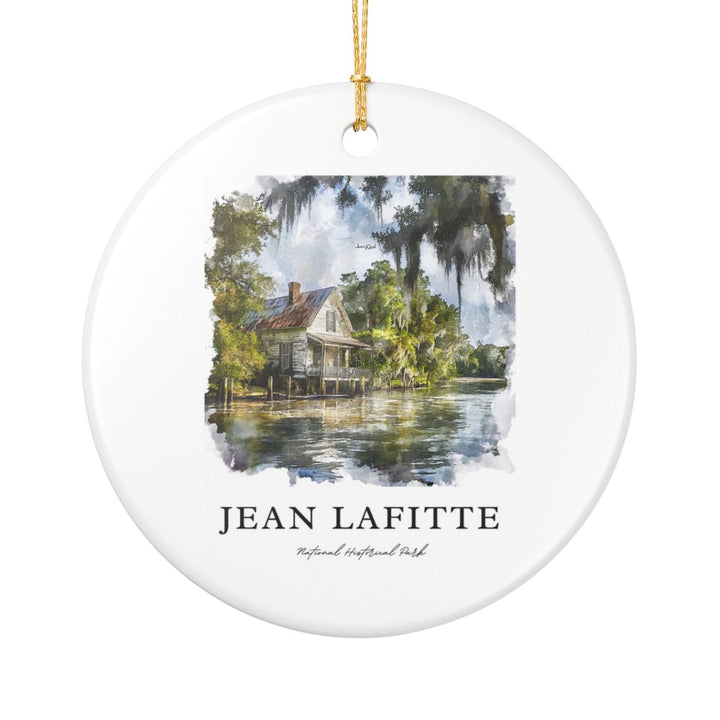 Jean Lafitte National Historical Park Louisiana Ornament: Unique Jean Lafitte National Historical Park Souvenir, Jean Lafitte National Historical Park Louisiana Xmas Decor, and Authentic Jean Lafitte National Historical Park Gift