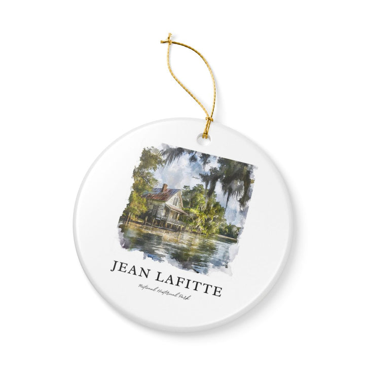 Jean Lafitte National Historical Park Louisiana Ornament: Unique Jean Lafitte National Historical Park Souvenir, Jean Lafitte National Historical Park Louisiana Xmas Decor, and Authentic Jean Lafitte National Historical Park Gift