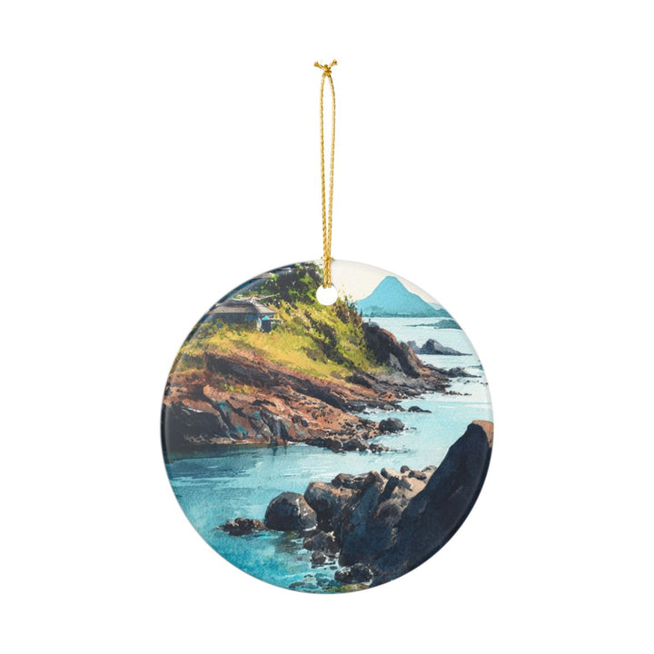 Jeju Island South Korea Ornament: Unique Jeju Island Souvenir, Jeju Island South Korea Xmas Decor, and Authentic Jeju Island Gift