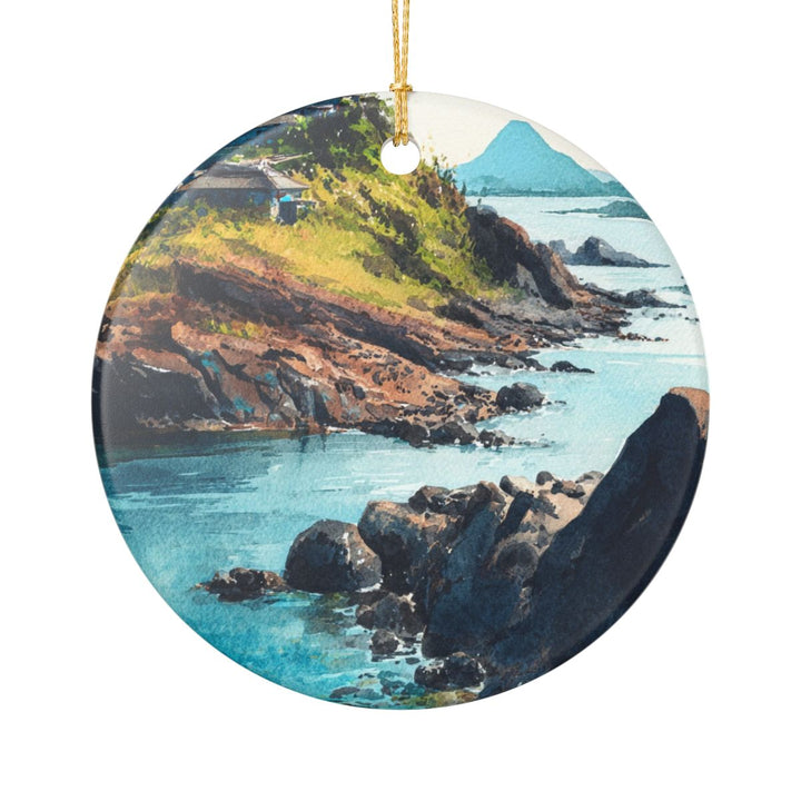 Jeju Island South Korea Ornament: Unique Jeju Island Souvenir, Jeju Island South Korea Xmas Decor, and Authentic Jeju Island Gift