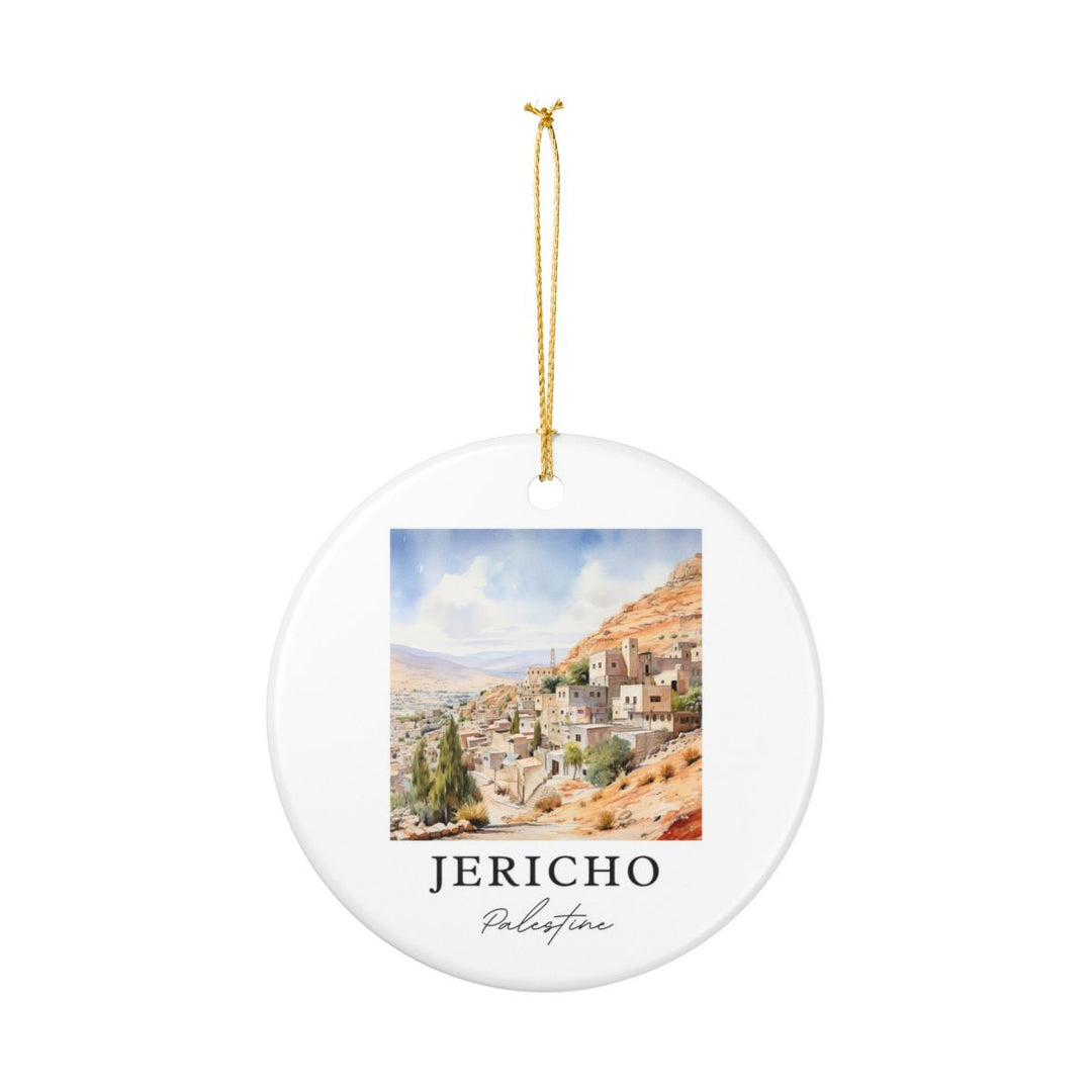Jericho Palestine Ornament: Unique Jericho Palestine Souvenir, Jericho Palestine Xmas Decor, and Authentic Jericho Palestine Gift