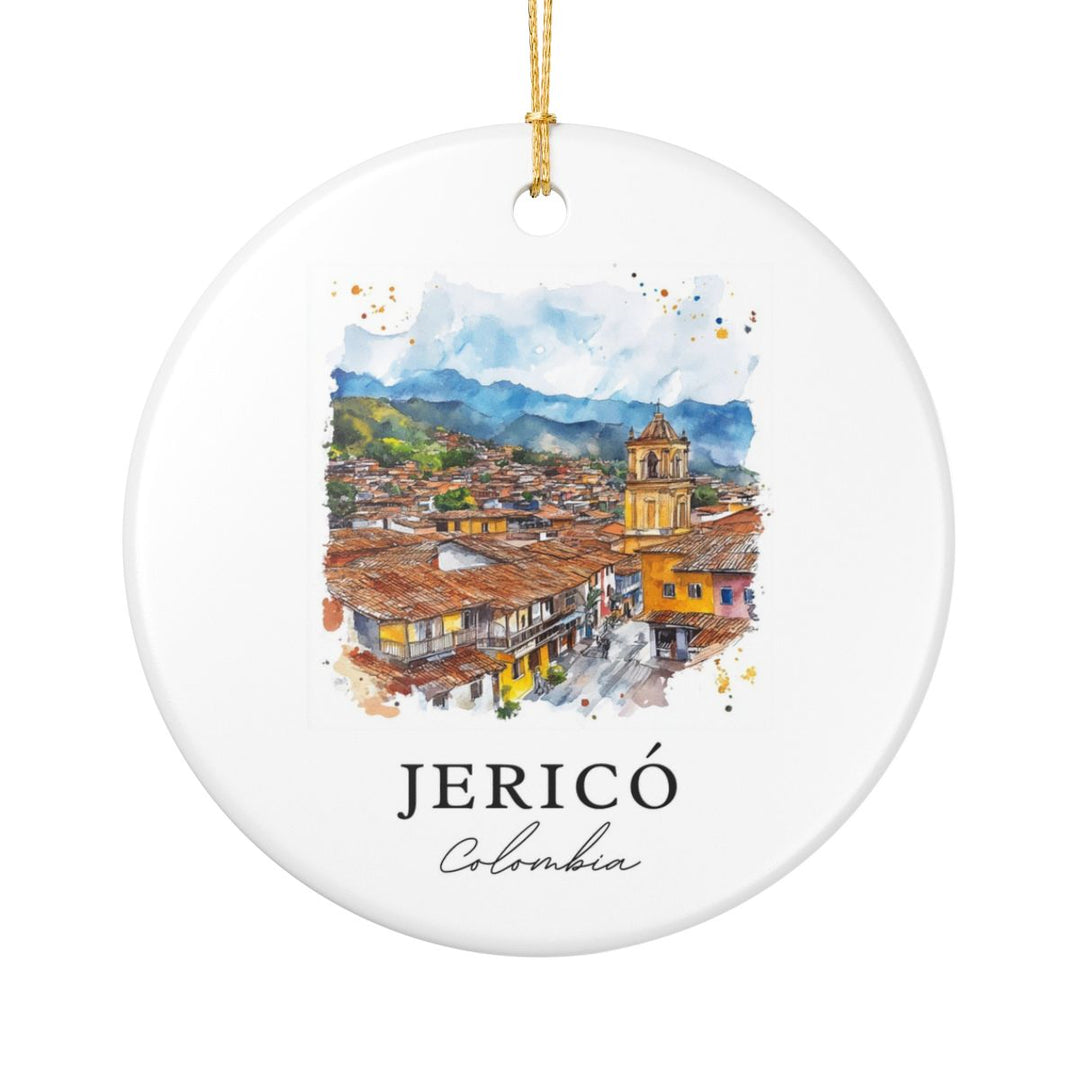 Jericó Colombia Ornament: Unique Jericó Souvenir, Jericó Colombia Xmas Decor, and Authentic Jericó Gift
