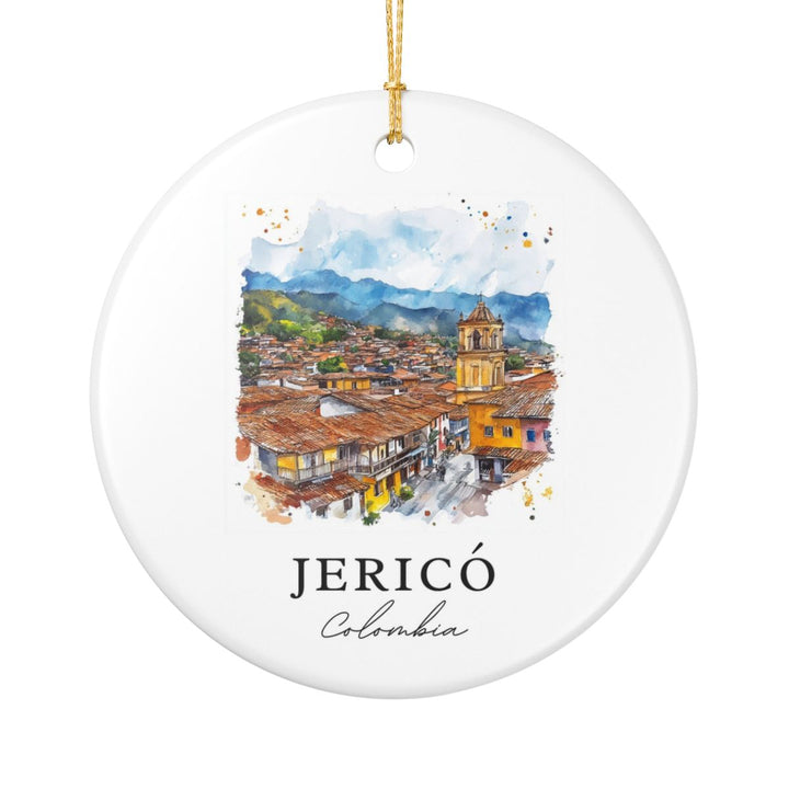 Jericó Colombia Ornament: Unique Jericó Souvenir, Jericó Colombia Xmas Decor, and Authentic Jericó Gift
