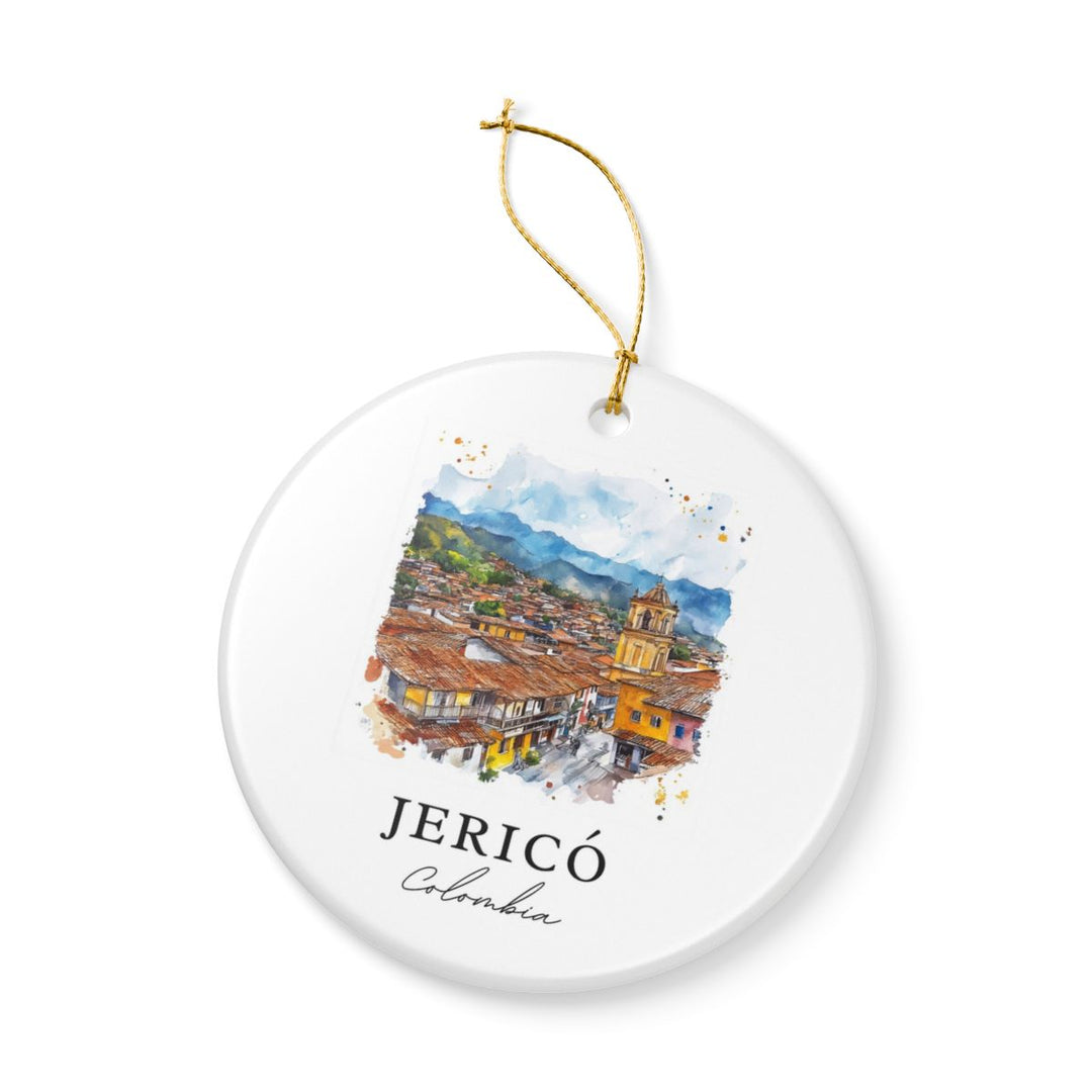 Jericó Colombia Ornament: Unique Jericó Souvenir, Jericó Colombia Xmas Decor, and Authentic Jericó Gift