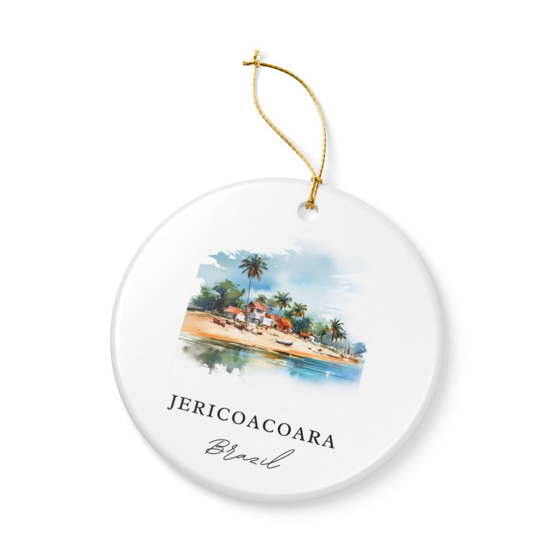Jericoacoara Brazil Ornament: Unique Jericoacoara Souvenir, Jericoacoara Brazil Xmas Decor, and Authentic Jericoacoara Gift