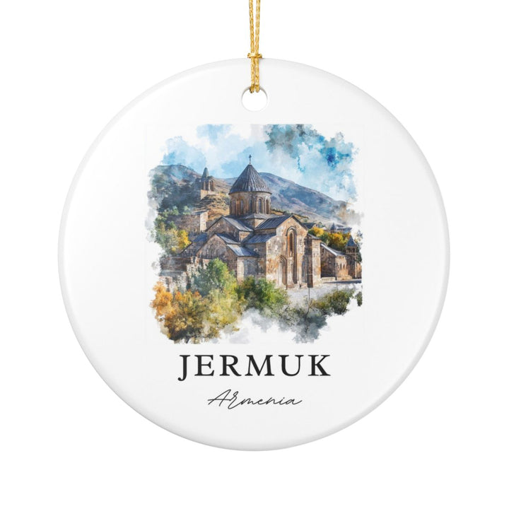 Jermuk Armenia Ornament: Unique Jermuk Armenia Souvenir, Jermuk Armenia Xmas Decor, and Authentic Jermuk Armenia Gift