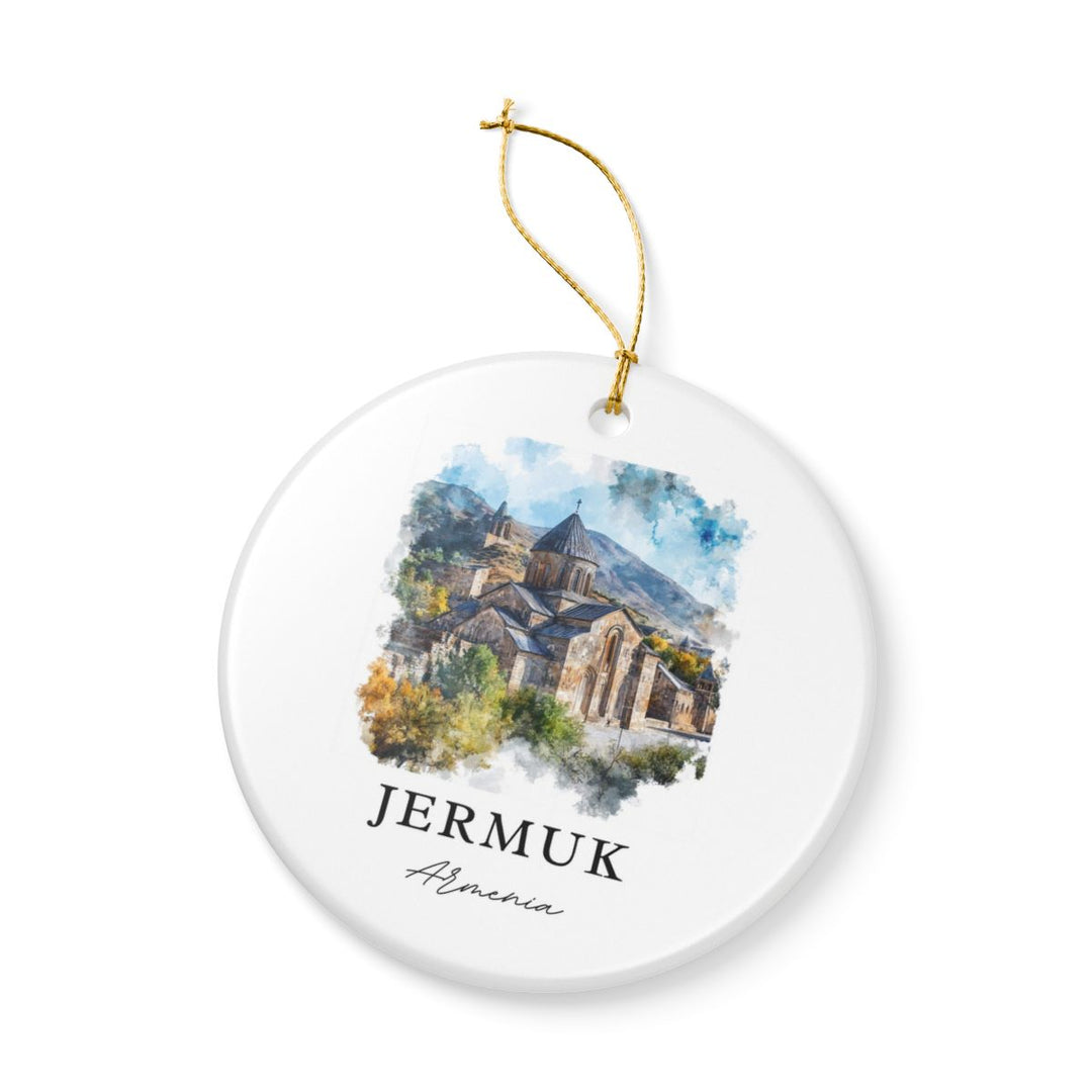 Jermuk Armenia Ornament: Unique Jermuk Armenia Souvenir, Jermuk Armenia Xmas Decor, and Authentic Jermuk Armenia Gift