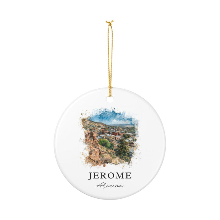 Jerome Arizona Ornament: Unique Jerome Arizona Souvenir, Jerome Arizona Xmas Decor, and Authentic Jerome Arizona Gift