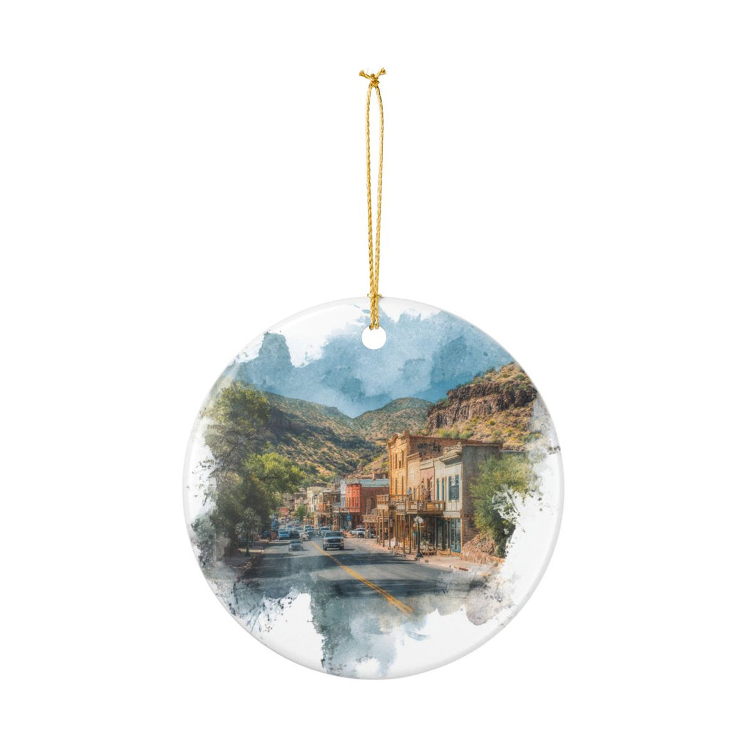 Jerome Arizona Ornament: Unique Jerome Arizona Souvenir, Jerome Arizona Xmas Decor, and Authentic Jerome Arizona Gift