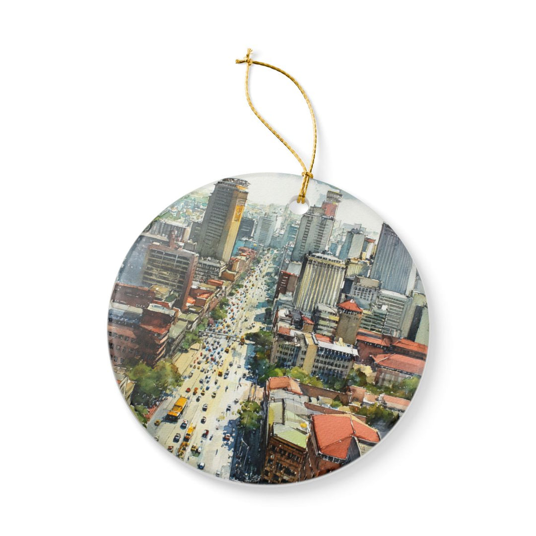 Johannesburg South Africa Ornament: Unique Johannesburg Souvenir, Johannesburg South Africa Xmas Decor, and Authentic Johannesburg Gift