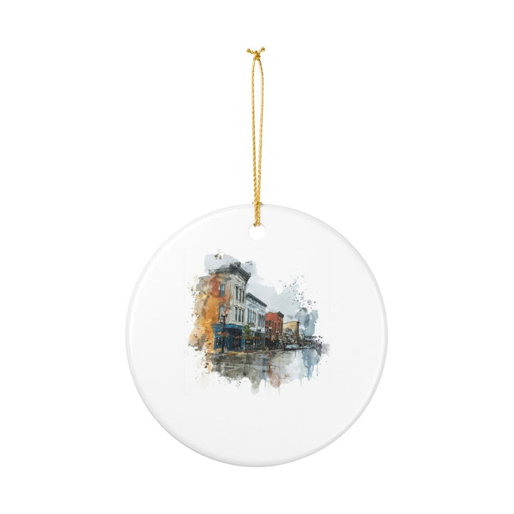 Joliet Illinois Ornament: Unique Joliet Souvenir, Joliet Illinois Xmas Decor, and Authentic Joliet Gift