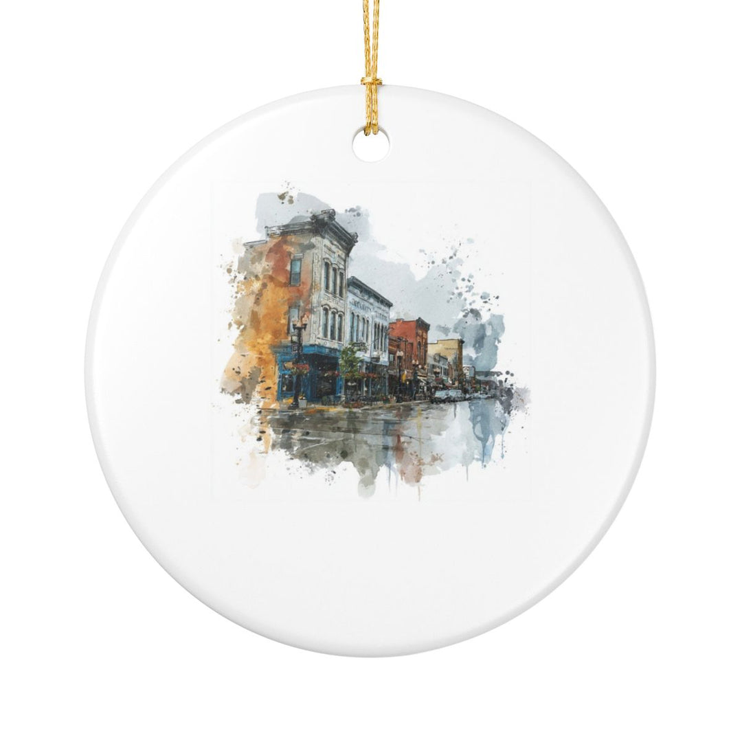 Joliet Illinois Ornament: Unique Joliet Souvenir, Joliet Illinois Xmas Decor, and Authentic Joliet Gift