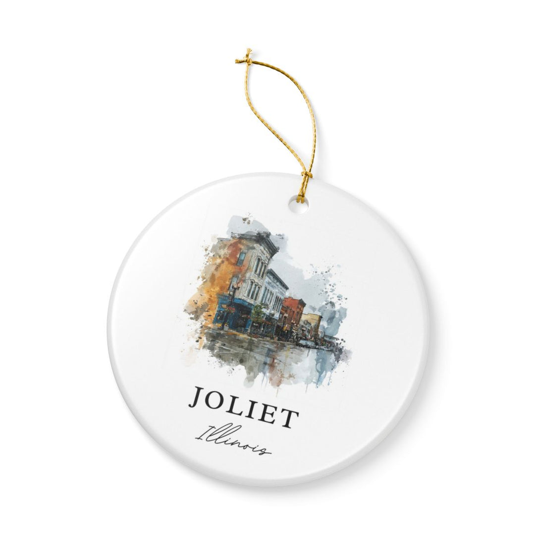 Joliet Illinois Ornament | Christmas Travel Souvenir Gift
