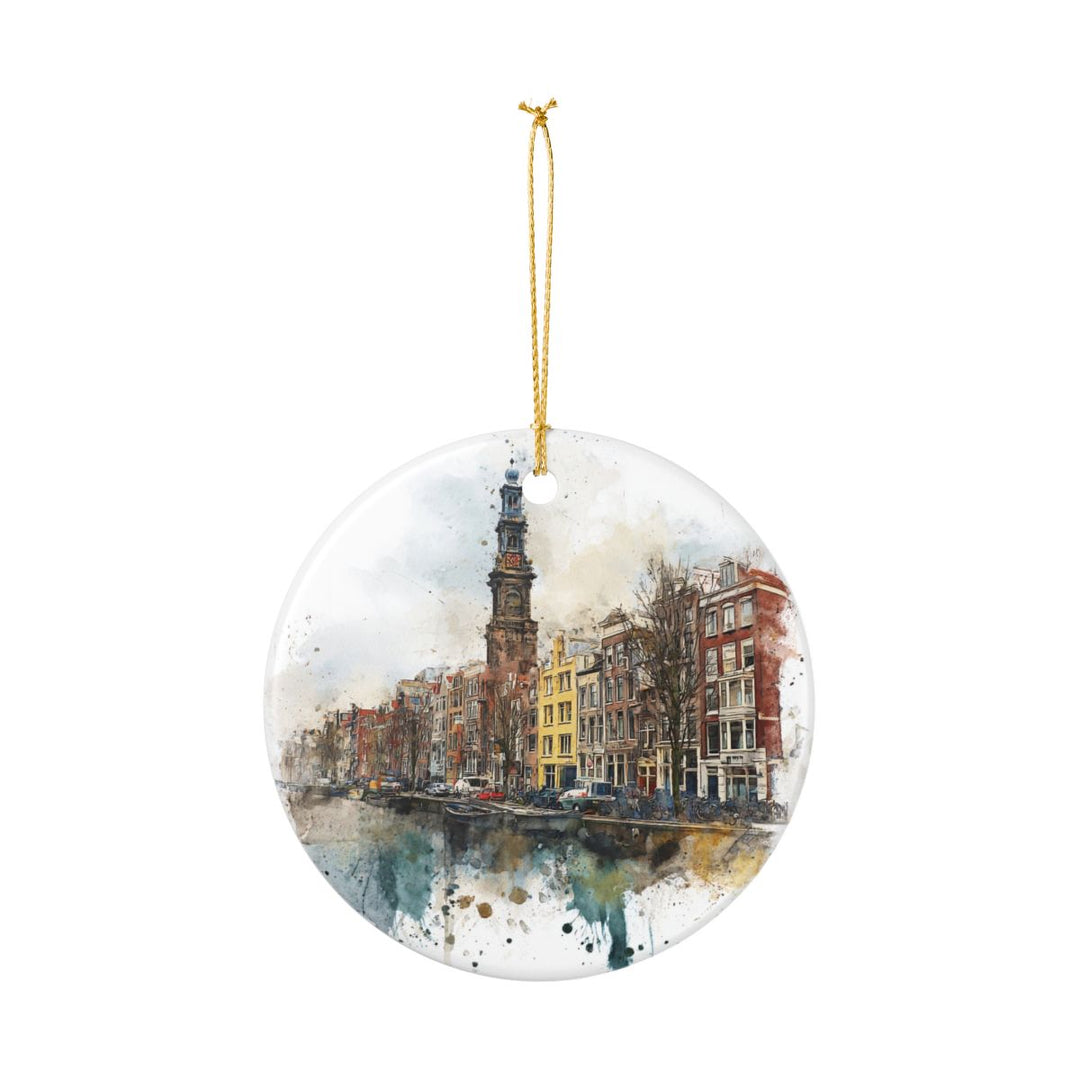 Jordaan Amsterdam Netherlands Ornament: Unique Jordaan Amsterdam Souvenir, Jordaan Amsterdam Netherlands Xmas Decor, and Authentic Jordaan Amsterdam Gift
