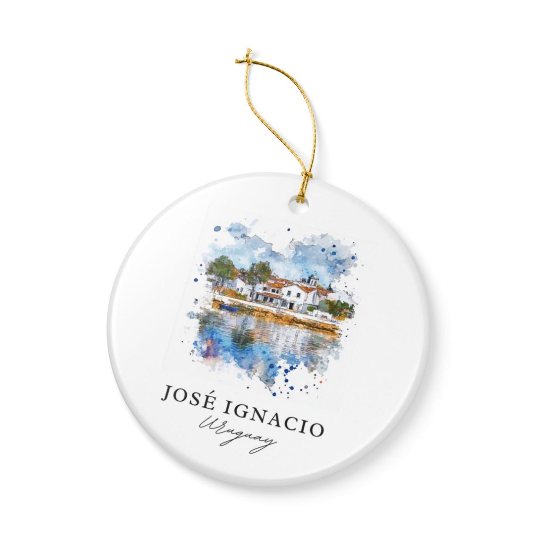 José Ignacio Uruguay Ornament: Unique José Ignacio Souvenir, José Ignacio Uruguay Xmas Decor, and Authentic José Ignacio Gift