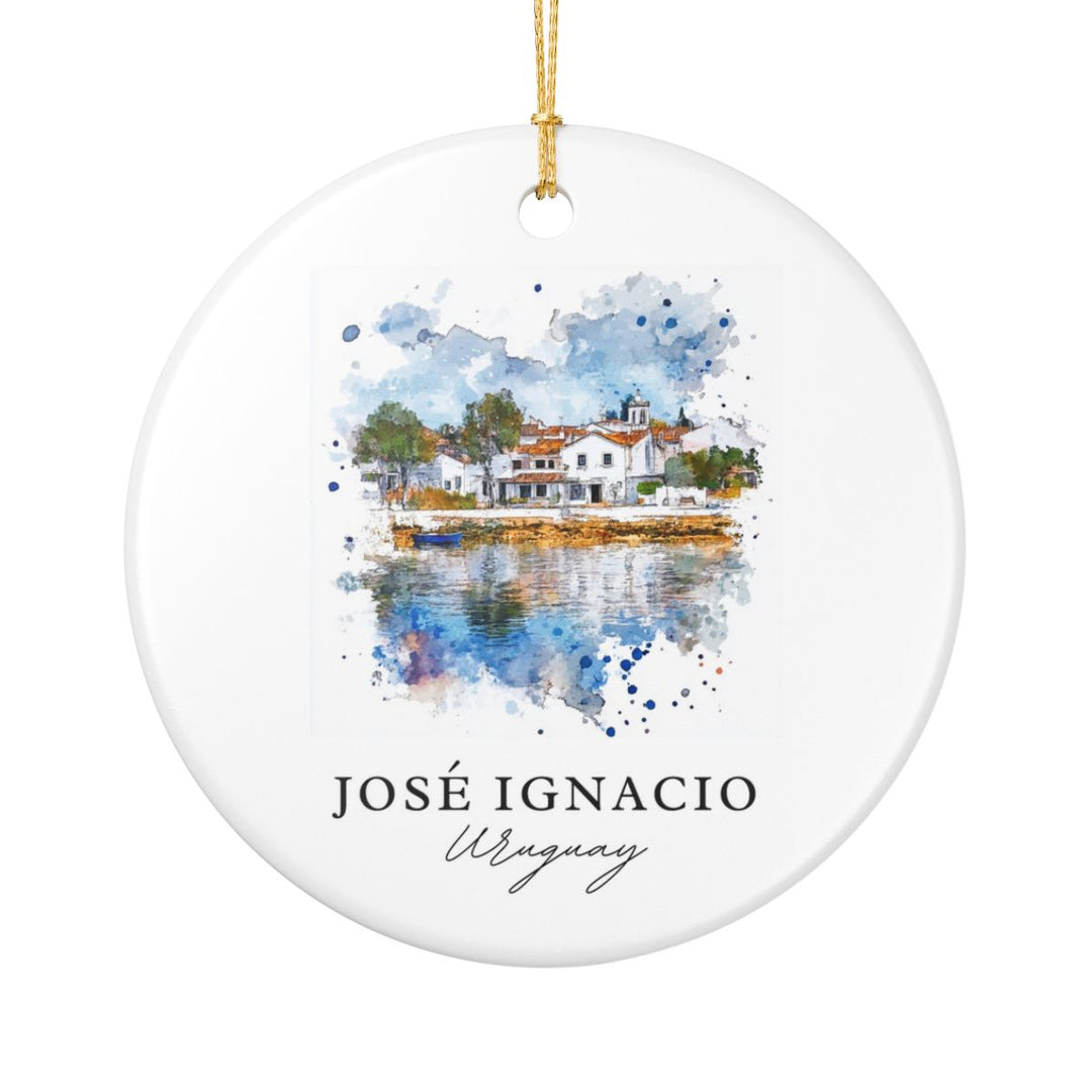 José Ignacio Uruguay Ornament: Unique José Ignacio Souvenir, José Ignacio Uruguay Xmas Decor, and Authentic José Ignacio Gift