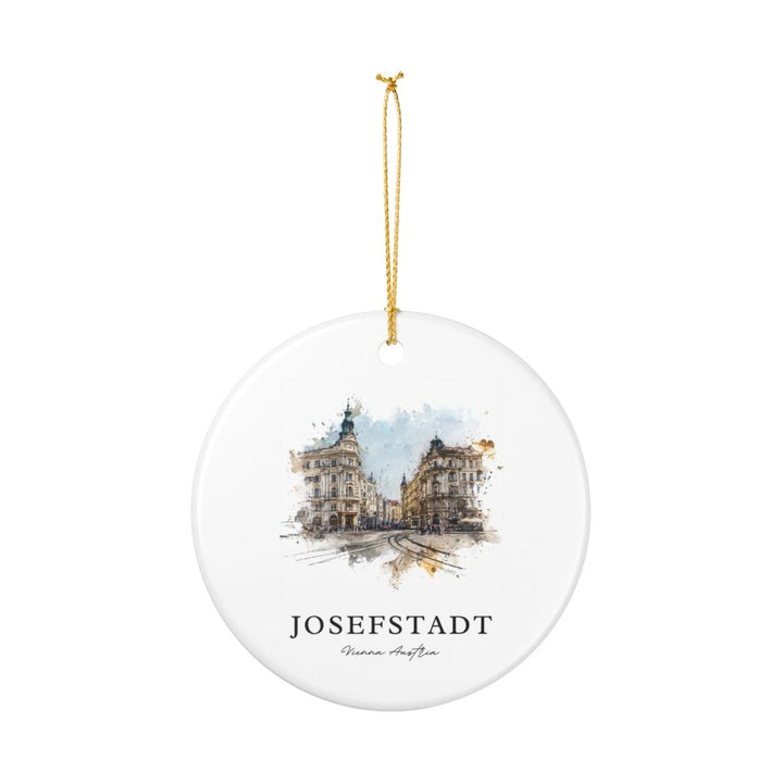 Josefstadt Vienna Austria Ornament: Unique Josefstadt Vienna Souvenir, Josefstadt Vienna Austria Xmas Decor, and Authentic Josefstadt Vienna Gift