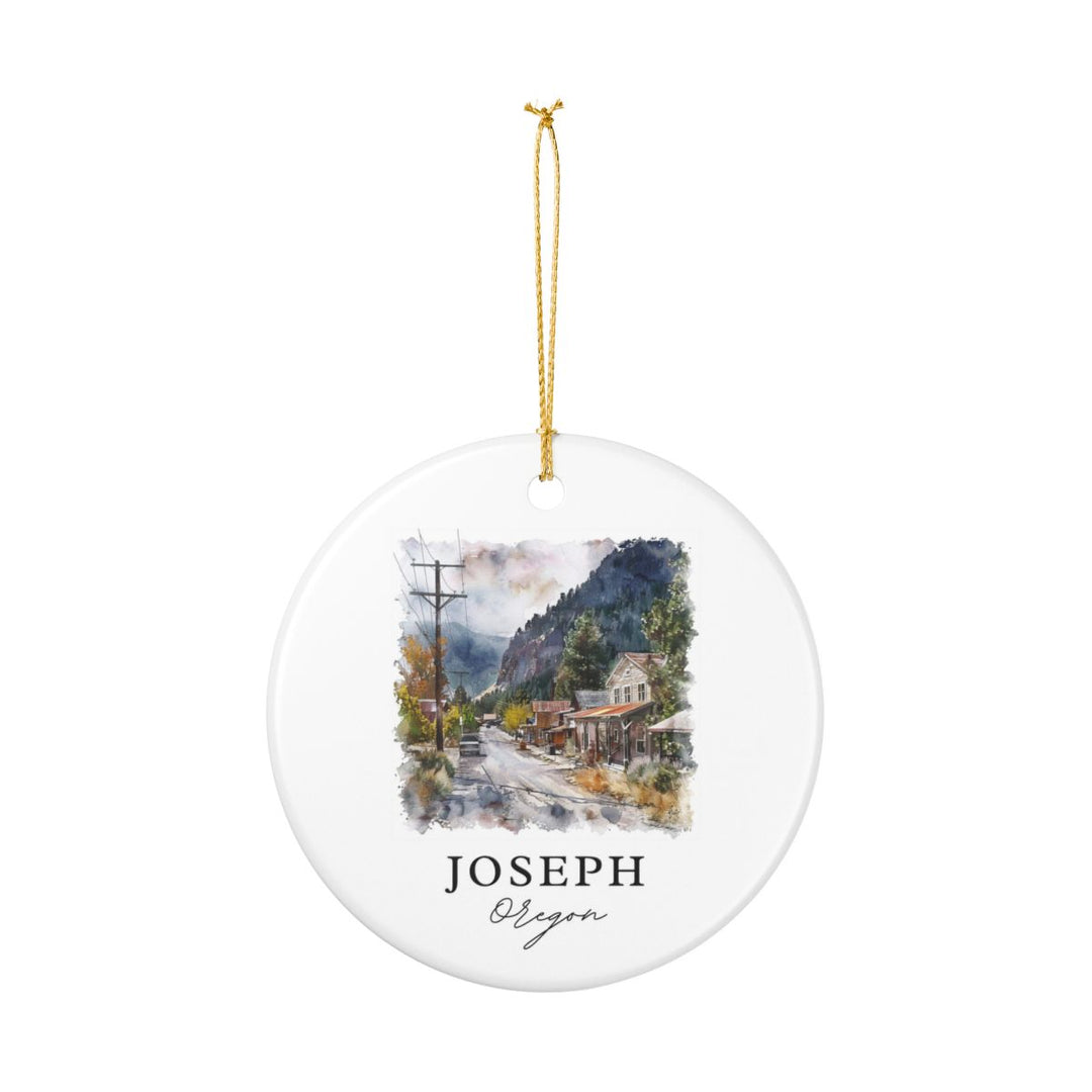 Joseph Oregon Ornament: Unique Joseph Oregon Souvenir, Joseph Oregon Xmas Decor, and Authentic Joseph Oregon Gift