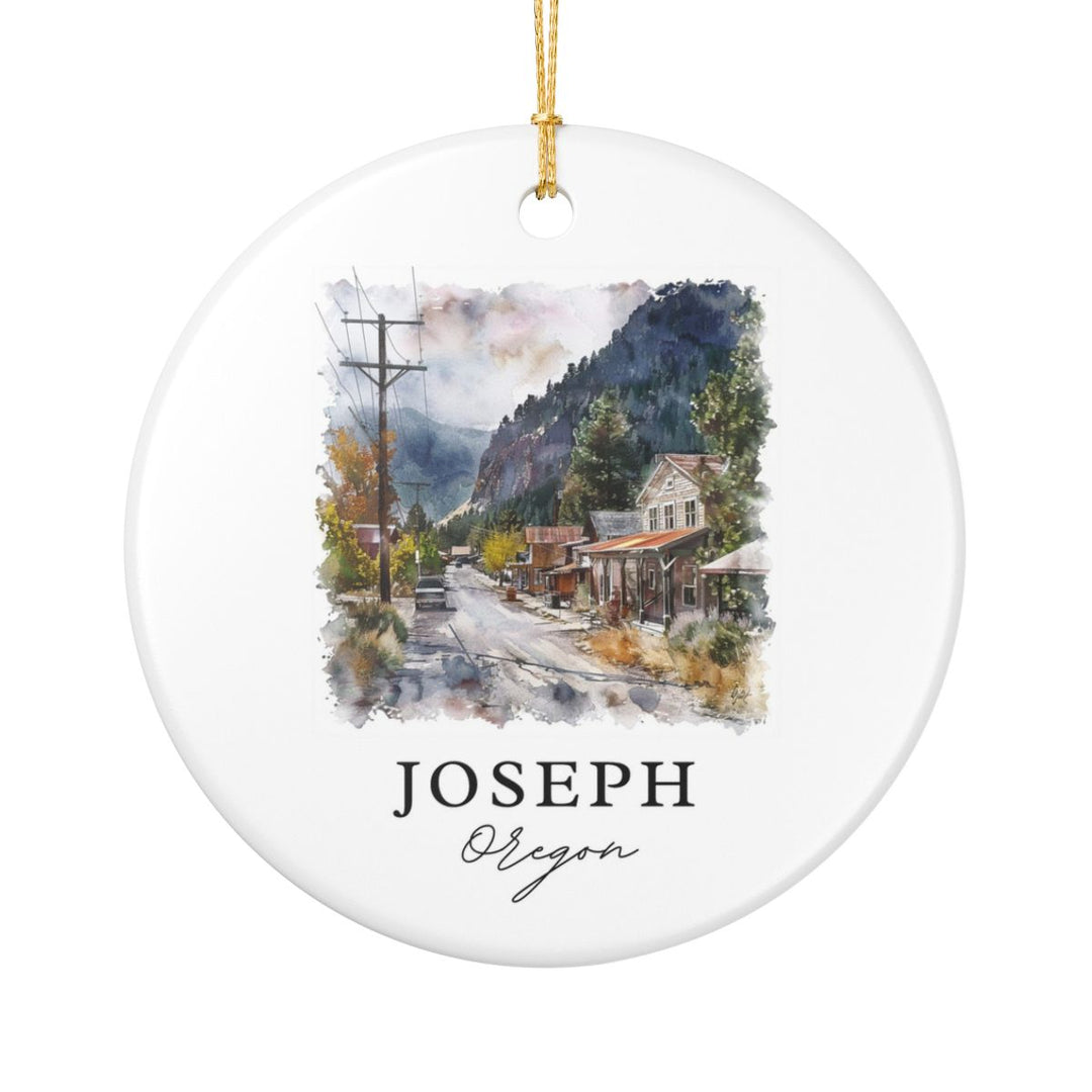 Joseph Oregon Ornament: Unique Joseph Oregon Souvenir, Joseph Oregon Xmas Decor, and Authentic Joseph Oregon Gift