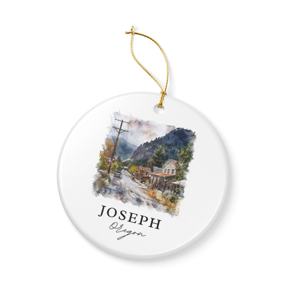Joseph Oregon Ornament: Unique Joseph Oregon Souvenir, Joseph Oregon Xmas Decor, and Authentic Joseph Oregon Gift