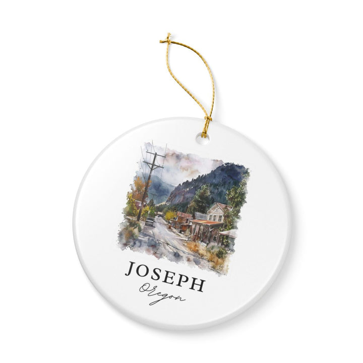 Joseph Oregon Ornament: Unique Joseph Oregon Souvenir, Joseph Oregon Xmas Decor, and Authentic Joseph Oregon Gift