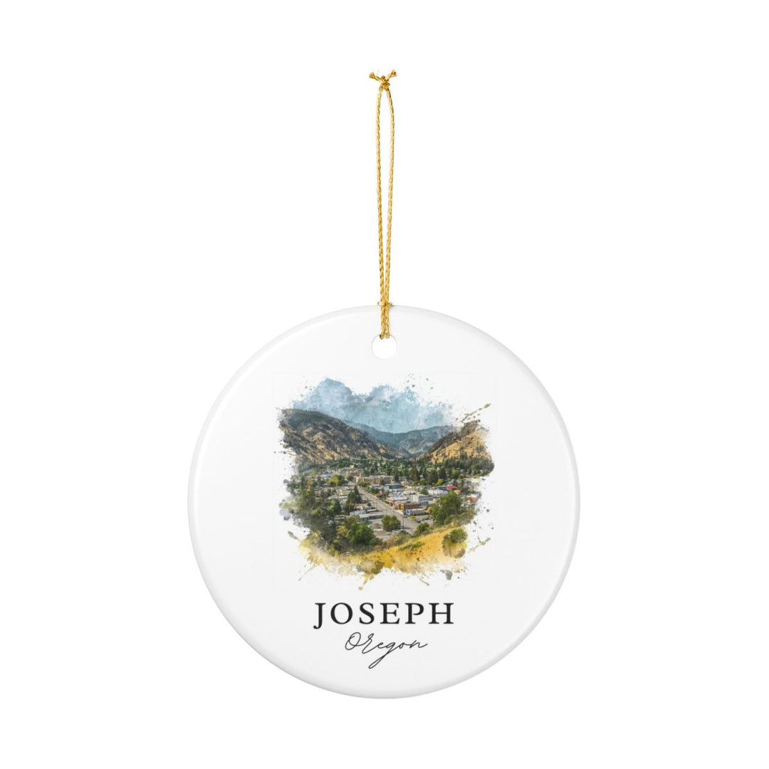 Joseph Oregon Ornament: Unique Joseph Oregon Souvenir, Joseph Oregon Xmas Decor, and Authentic Joseph Oregon Gift