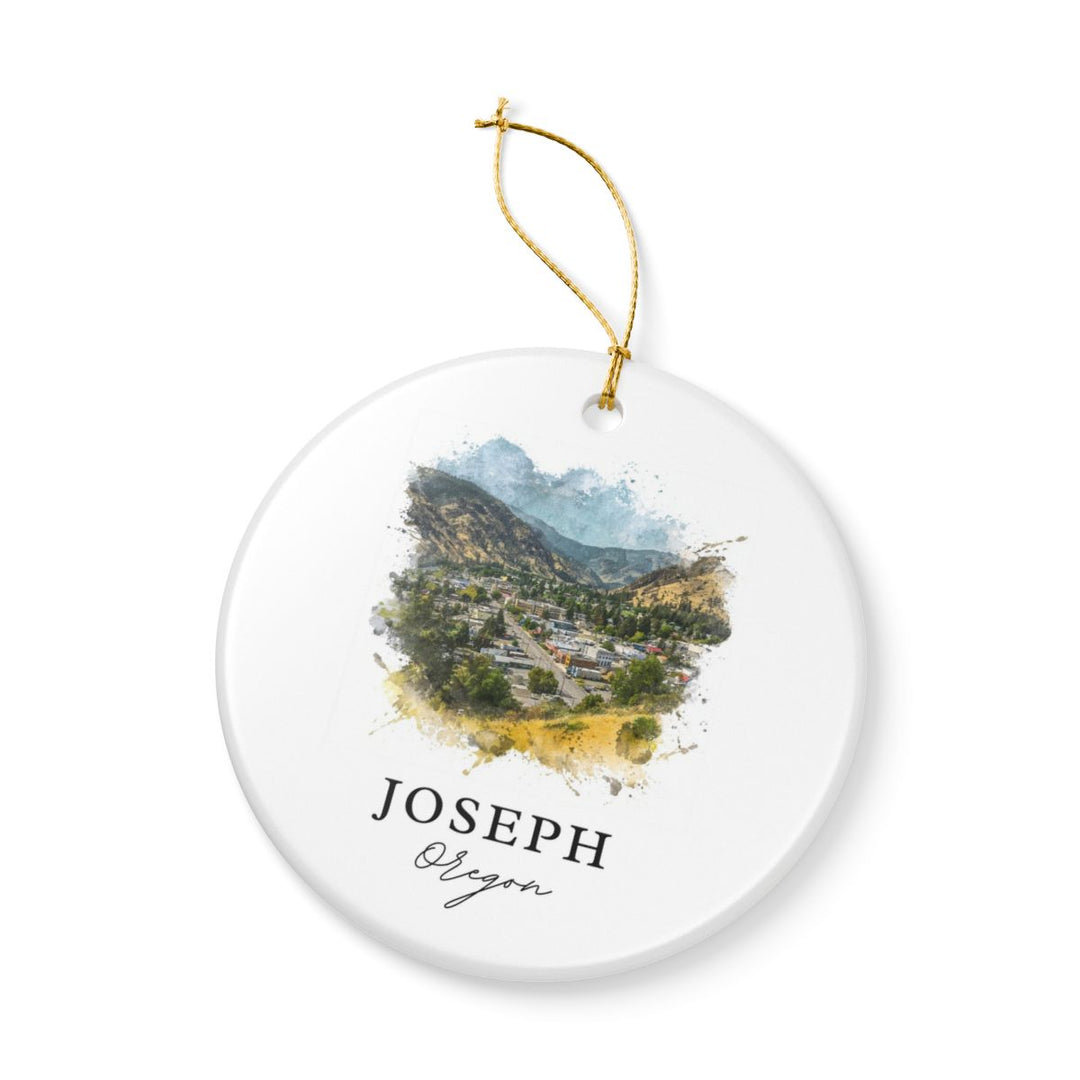 Joseph Oregon Ornament: Unique Joseph Oregon Souvenir, Joseph Oregon Xmas Decor, and Authentic Joseph Oregon Gift