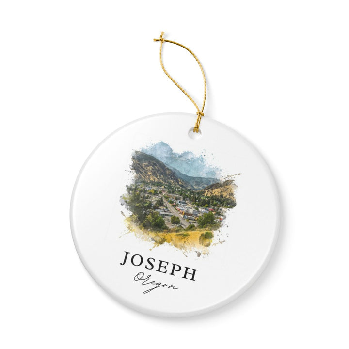 Joseph Oregon Ornament: Unique Joseph Oregon Souvenir, Joseph Oregon Xmas Decor, and Authentic Joseph Oregon Gift