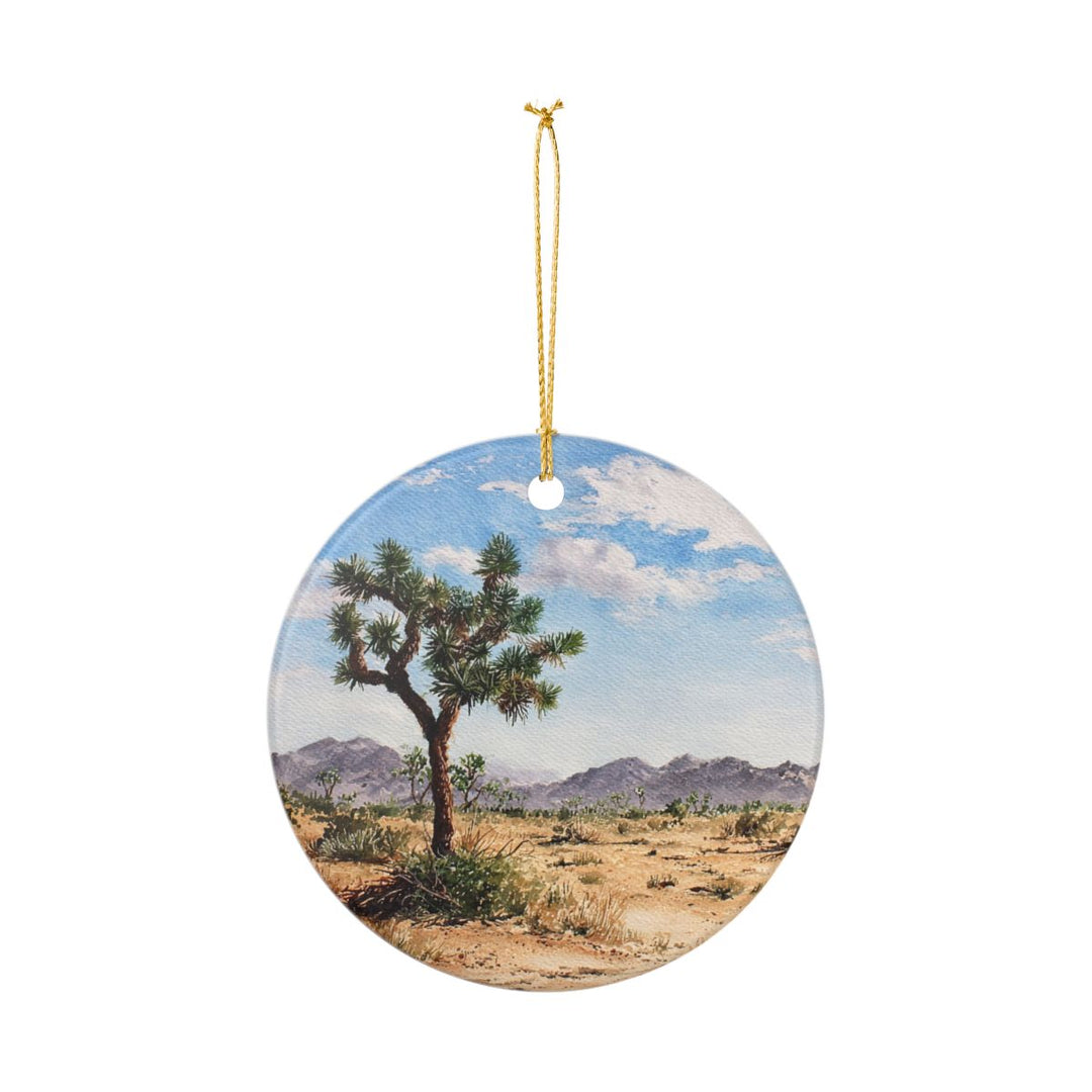 Joshua Tree California USA Ornament: Unique Joshua Tree Souvenir, Joshua Tree California Xmas Decor, and Authentic Joshua Tree Gift