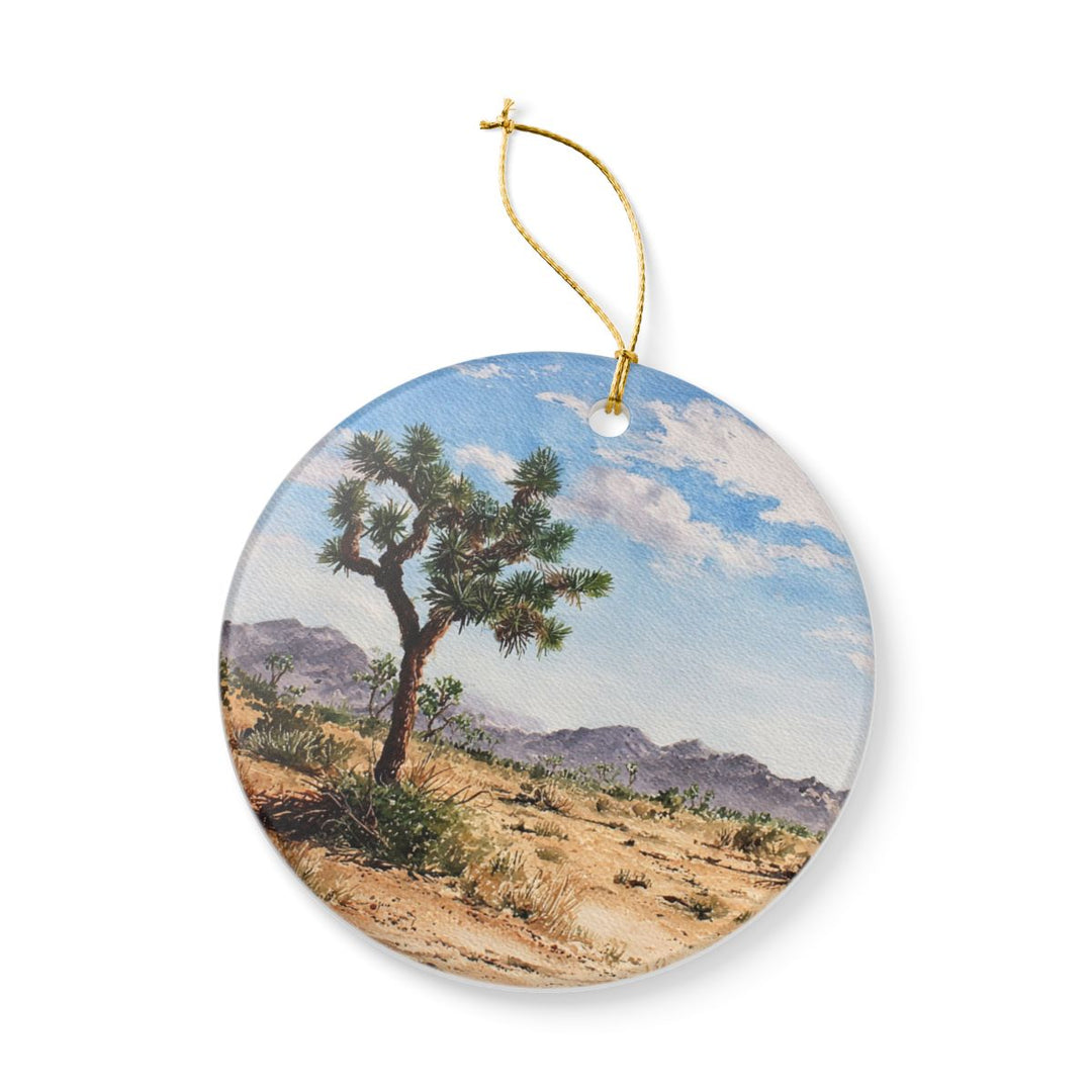 Joshua Tree California USA Ornament: Unique Joshua Tree Souvenir, Joshua Tree California Xmas Decor, and Authentic Joshua Tree Gift