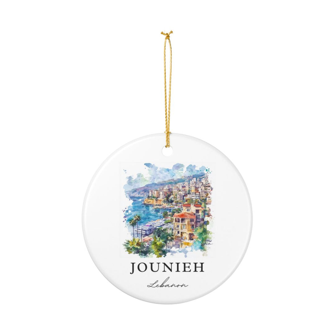 Jounieh Ornament: Unique Jounieh Souvenir, Jounieh Xmas Decor, and Authentic Jounieh Gift