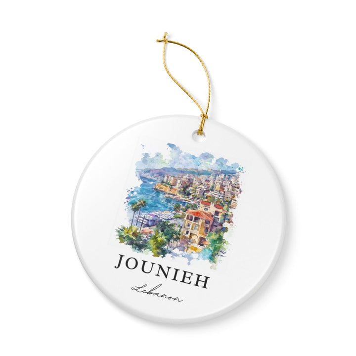 Jounieh Ornament: Unique Jounieh Souvenir, Jounieh Xmas Decor, and Authentic Jounieh Gift