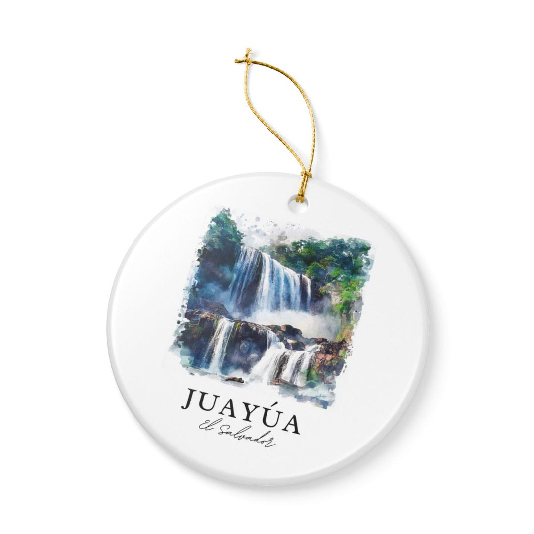 Juayúa El Salvador Ornament: Unique Juayúa El Salvador Souvenir, Juayúa El Salvador Xmas Decor, and Authentic Juayúa El Salvador Gift
