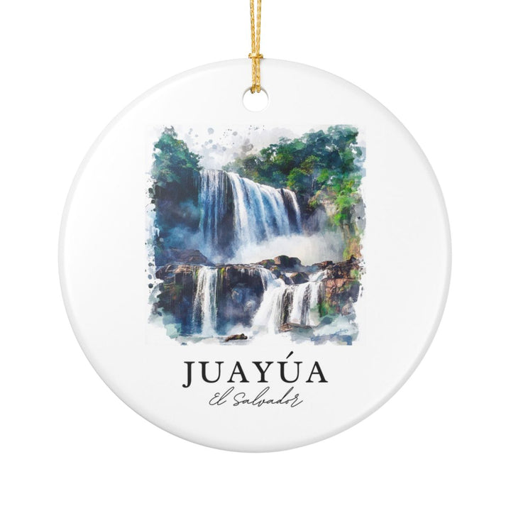 Juayúa El Salvador Ornament: Unique Juayúa El Salvador Souvenir, Juayúa El Salvador Xmas Decor, and Authentic Juayúa El Salvador Gift