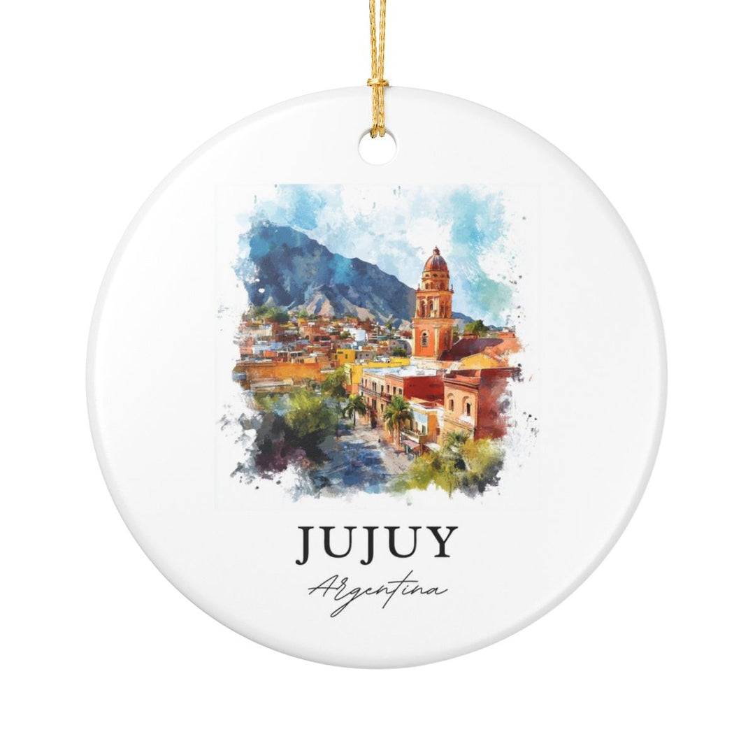 Jujuy Argentina Ornament: Unique Jujuy Souvenir, Jujuy Argentina Xmas Decor, and Authentic Jujuy Gift