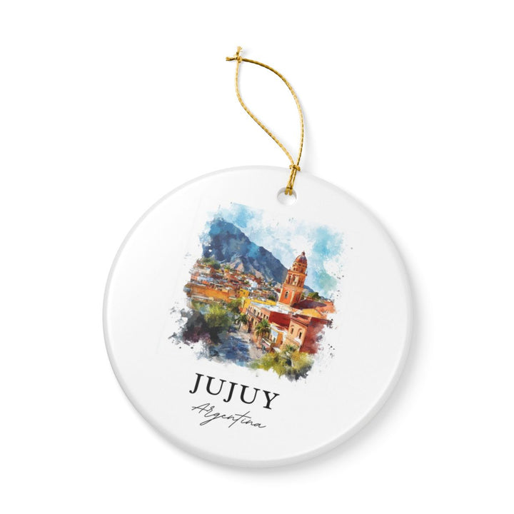 Jujuy Argentina Ornament: Unique Jujuy Souvenir, Jujuy Argentina Xmas Decor, and Authentic Jujuy Gift