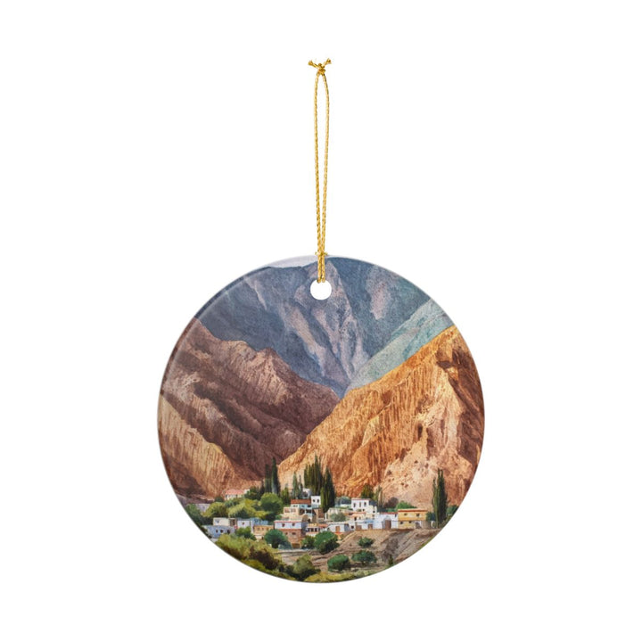 Jujuy Argentina Ornament: Unique Jujuy Souvenir, Jujuy Argentina Xmas Decor, and Authentic Jujuy Gift