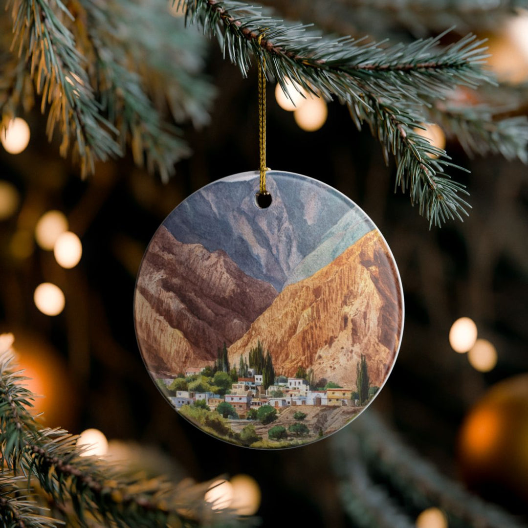 Jujuy Argentina Ornament: Unique Jujuy Souvenir, Jujuy Argentina Xmas Decor, and Authentic Jujuy Gift