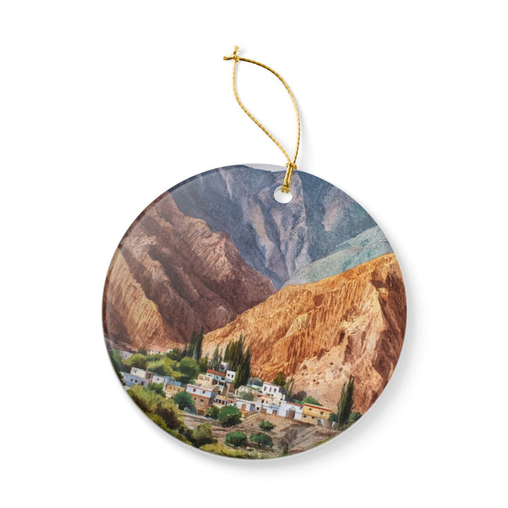Jujuy Argentina Ornament: Unique Jujuy Souvenir, Jujuy Argentina Xmas Decor, and Authentic Jujuy Gift