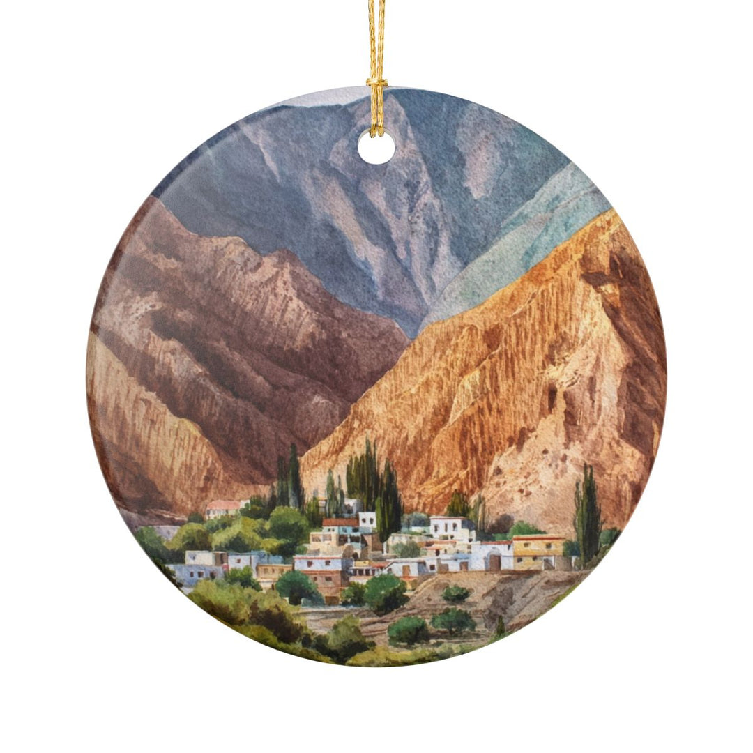 Jujuy Argentina Ornament: Unique Jujuy Souvenir, Jujuy Argentina Xmas Decor, and Authentic Jujuy Gift