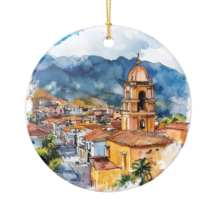 Juliaca Peru Ornament: Unique Juliaca Souvenir, Juliaca Peru Xmas Decor, and Authentic Juliaca Gift