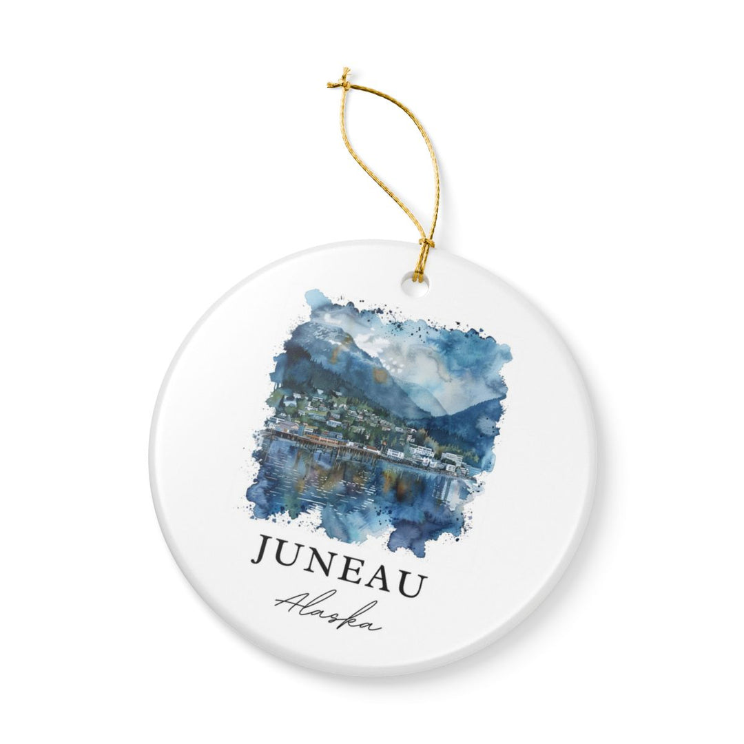 Juneau Alaska Ornament | Christmas Travel Souvenir Gift