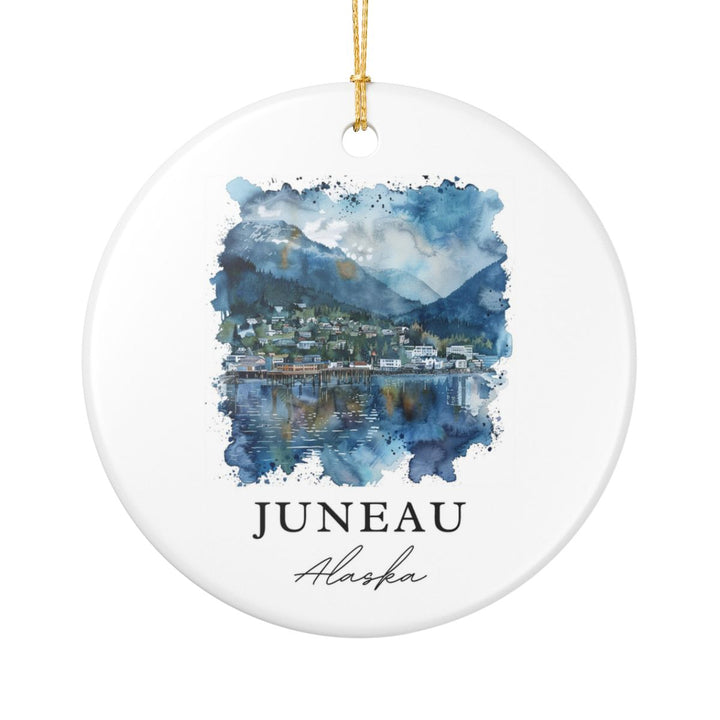 Juneau Alaska Ornament | Christmas Travel Souvenir Gift