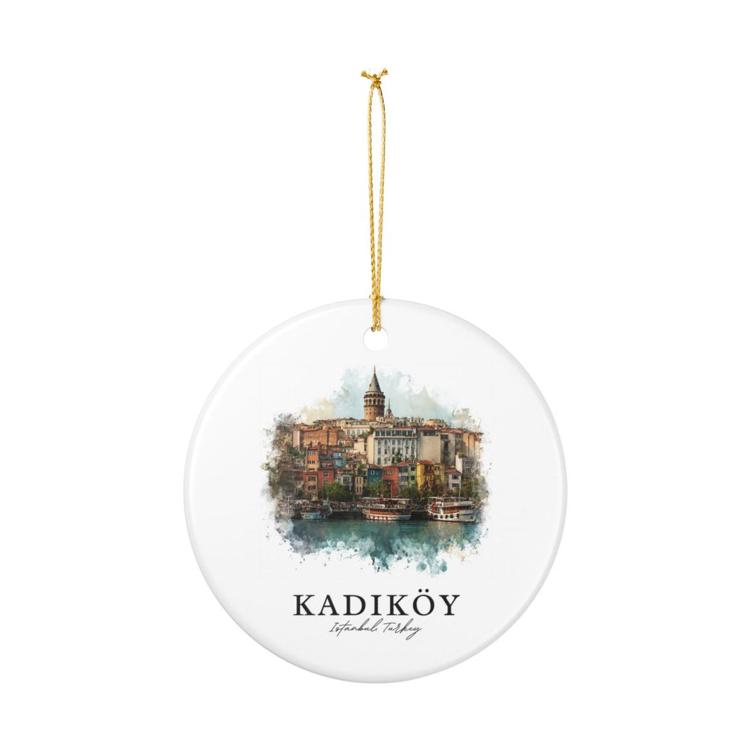 Kadikoy Turkey Ornament: Unique Kadikoy Souvenir, Kadikoy Turkey Xmas Decor, and Authentic Kadikoy Gift