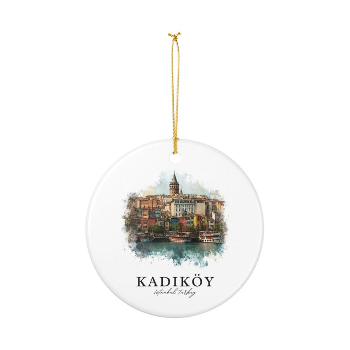 Kadikoy Turkey Ornament: Unique Kadikoy Souvenir, Kadikoy Turkey Xmas Decor, and Authentic Kadikoy Gift